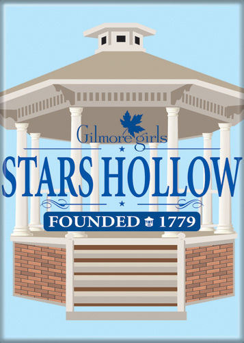 Gilmore Girls TV Series Stars Hollow Founded 1779 Refrigerator Magnet NEW UNUSED picture