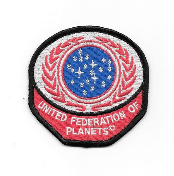 Star Trek: The Next Generation Headquarters UFP Logo Embroidered Patch UNUSED picture