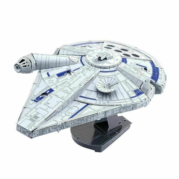 Star Wars Solo Movie Lando's Millennium Falcon Metal Earth Laser Cut Model Kit picture