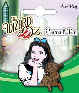 The Wizard of Oz Movie Dorothy and Toto Image Thick Metal Enamel Pin NEW UNUSED