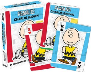 Peanuts Comic Strip Charlie Brown Comic Art Illustrated Playing Cards NEW SEALED
