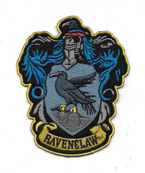 Harry Potter House of Ravenclaw Crest Logo Large Version Embroidered Patch NEW