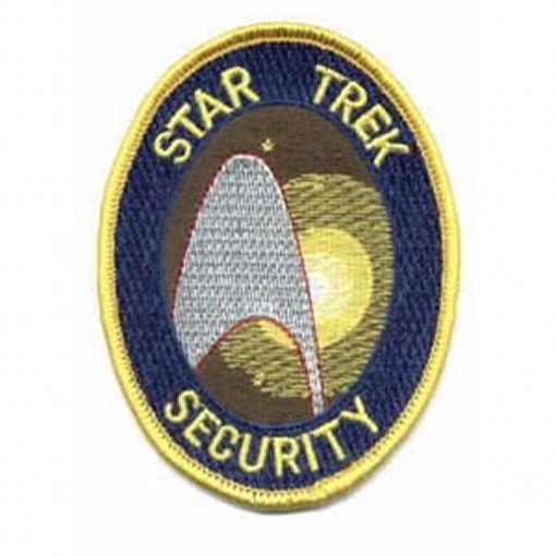 Star Trek Las Vegas Experience Security Logo Embroidered Patch NEW UNUSED picture