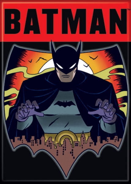 DC Comics Batman Over City Darwyn Cooke Comic Art Refrigerator Magnet NEW UNUSED picture