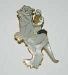 Star Wars: The Empire Strikes Back Luke on Tauntaun Metal Enamel Pin 1994 UNUSED