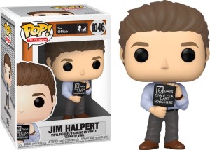The Office Jim with Nonsense Sign Vinyl POP! Figure Toy #1046 FUNKO MIB NEW picture