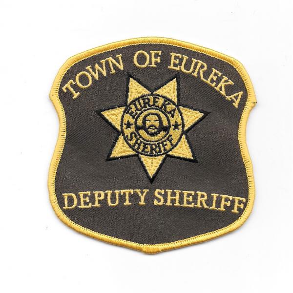 Eureka TV Series Deputy Sheriff Logo Shoulder Patch, NEW UNUSED picture