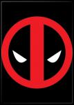 Marvel Comics Deadpool Eyes Logo Comic Art Refrigerator Magnet NEW UNUSED