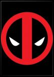 Marvel Comics Deadpool Eyes Logo Comic Art Refrigerator Magnet NEW UNUSED