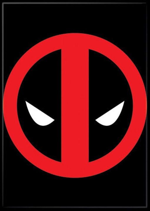 Marvel Comics Deadpool Eyes Logo Comic Art Refrigerator Magnet NEW UNUSED picture