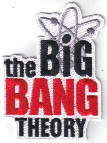 The Big Bang Theory TV Series Logo Embroidered Patch, NEW UNUSED