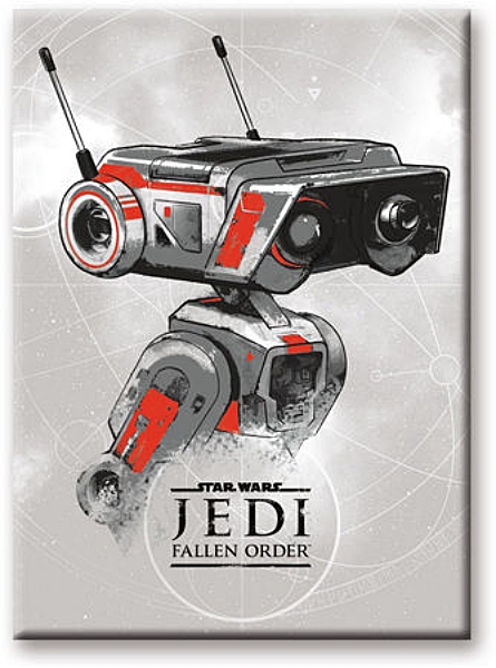 Star Wars Fallen Order Game BD-1 Droid Art Image Refrigerator Magnet NEW UNUSED