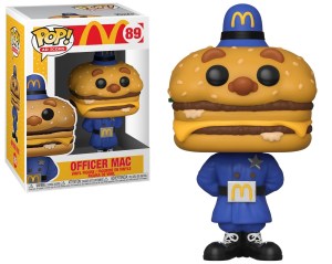 McDonald’s Officer Mac Ad ICON Vinyl POP Figure Toy #89 FUNKO NEW MIB