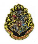 Harry Potter Hogwarts School Crest Logo Large Version Embroidered Patch NEW