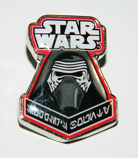 Star Wars The Force Awakens Kylo Ren Smugglers Bounty Metal Pin Funko NEW UNUSED