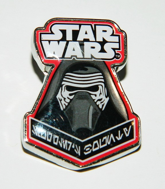 Star Wars The Force Awakens Kylo Ren Smugglers Bounty Metal Pin Funko NEW UNUSED picture