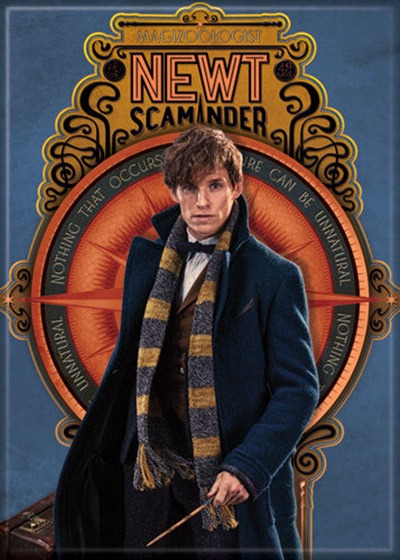 Fantastic Beasts Movie Newt Photo Image Refrigerator Magnet Harry Potter UNUSED picture