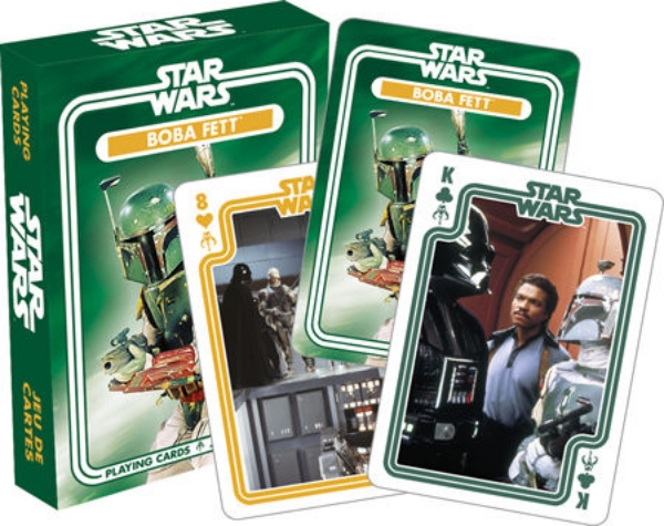 Star Wars Boba Fett Bounty Hunter Photo Illustrated Playing Cards Deck SEALED picture