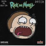 Rick and Morty Animated TV Series Morty Screaming Embroidered Patch NEW UNUSED