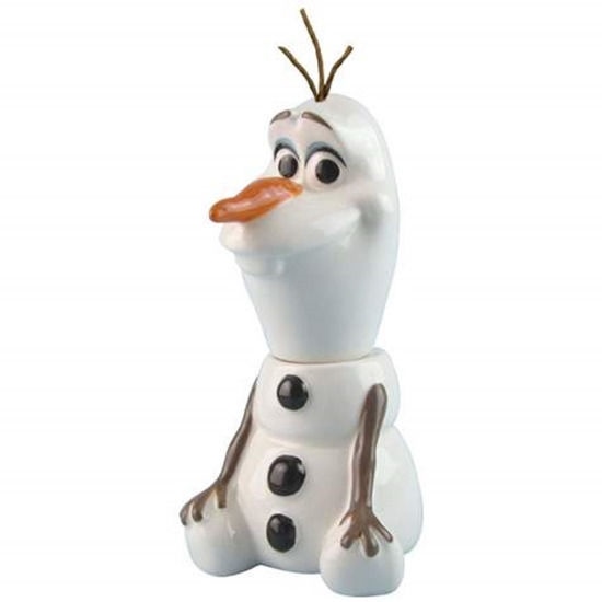 Walt Disney Frozen Movie Olaf Ceramic Salt and Pepper Shakers Set NEW UNUSED