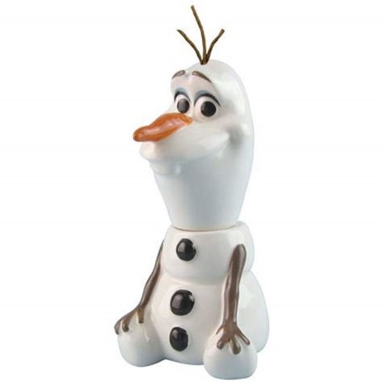 Walt Disney Frozen Movie Olaf Ceramic Salt and Pepper Shakers Set NEW UNUSED picture