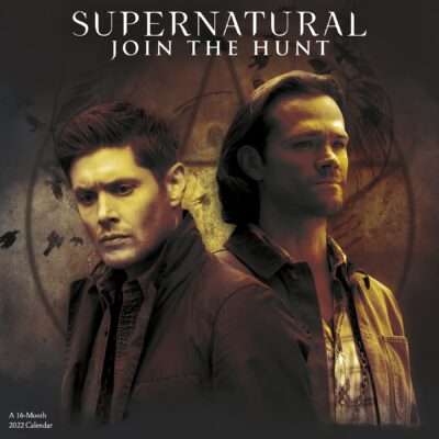 Supernatural TV Series 16 Month 2022 Photo Wall Calendar Join The Hunt SEALED picture