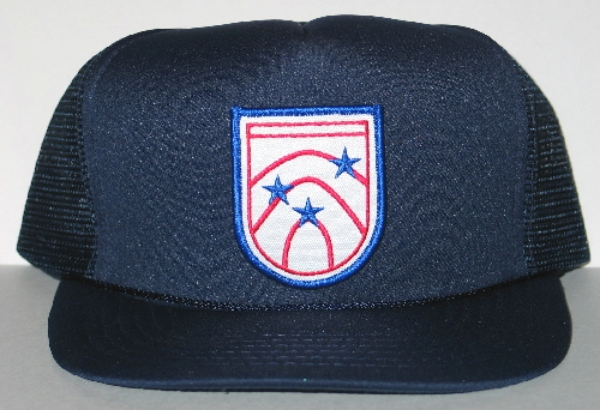 Stargate SG-1 and Movie Airman Beret Logo on a Blue Baseball Cap Hat NEW UNWORN