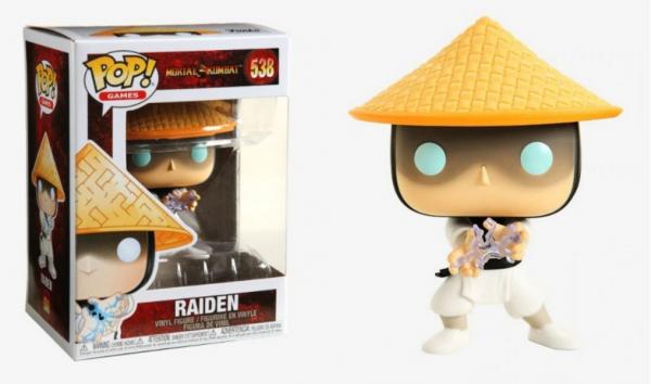 Mortal Kombat Game Raiden POP! Vinyl Figure Toy #538 Funko NEW MIB UNUSED picture