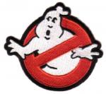 Ghostbusters Movie No Ghosts Logo 6" Embroidered Jacket Patch, NEW UNUSED