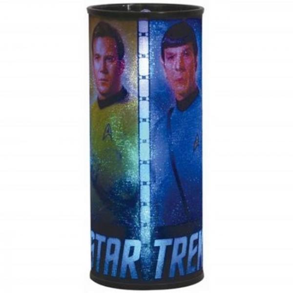Star Trek The Original Series Crew Cylindrical Changing Colors NightLight UNUSED