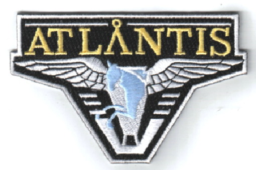 Stargate Atlantis TV Series Screen Accurate Pegasus Logo Embroidered Patch NEW picture