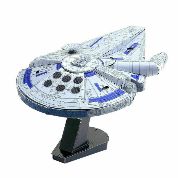 Star Wars Solo Movie Lando's Millennium Falcon Metal Earth Laser Cut Model Kit picture