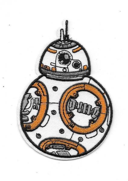 Star Wars The Force Awakens Movie BB-8 Figure Embroidered Patch Style 2 UNUSED picture