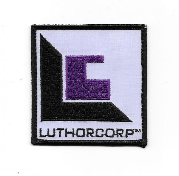 Smallville TV Series LuthorCorp Logo Embroidered Patch Superman NEW UNUSED
