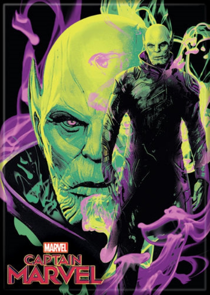 Captain Marvel Movie Skrull Commander Talos Image Refrigerator Magnet NEW UNUSED
