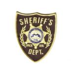 The Walking Dead Rick's King County Sheriff's Dept. Embroidered Patch NEW UNUSED