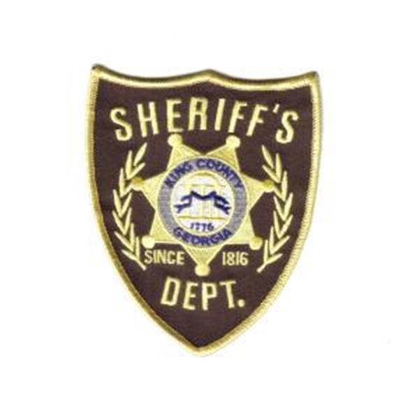 The Walking Dead Rick's King County Sheriff's Dept. Embroidered Patch NEW UNUSED