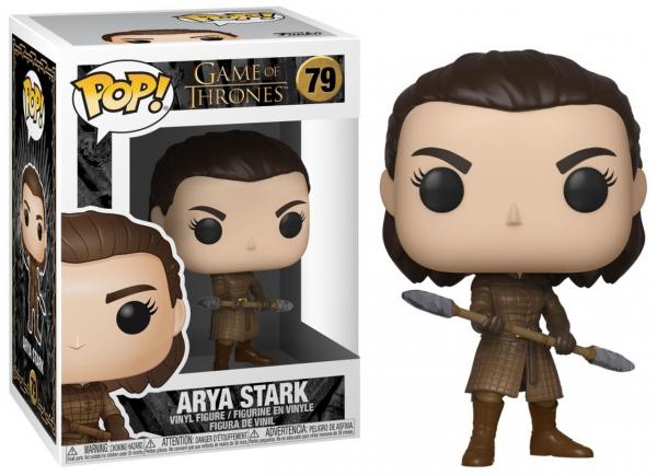 Game of Thrones Arya Stark with Spear Vinyl POP! Figure Vinyl Toy #79 FUNKO MIB