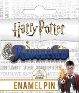 Harry Potter House of Ravenclaw Name Logo Enamel Metal Pin NEW UNUSED ATB