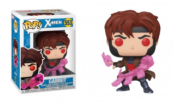 Marvel Classic X-Men Gambit with Cards Vinyl POP! Figure Toy #553 FUNKO NEW MIB picture