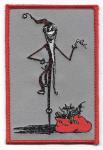 The Nightmare Before Christmas Movie Jack as Santa Embroidered Patch NEW UNUSED