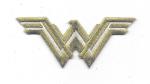 DC Comics Wonder Woman Movie New WW Chest Logo Embroidered Foil Patch NEW UNUSED