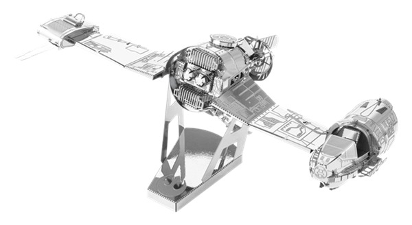 Star Wars The Last Jedi Resistance Ski Speeder Vehicle Metal Earth Model Kit NEW picture
