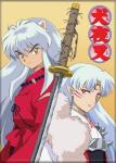 InuYasha Anime TV Series InuYasha and Sessomaru Refrigerator Magnet NEW UNUSED