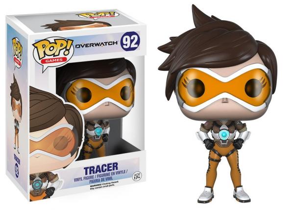 Overwatch Video Game Tracer POP! Vinyl Figure #92 FUNKO NEW UNUSED MIB picture