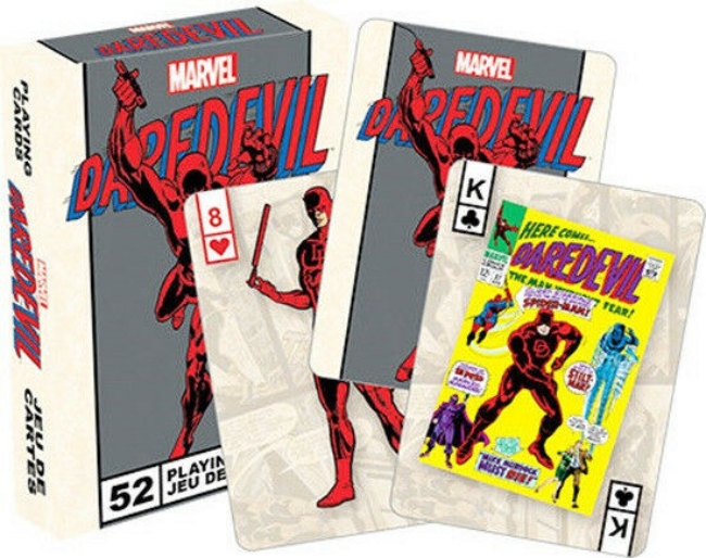 Marvel Comics Daredevil Retro Comic Art Illustrated Playing Cards, NEW SEALED picture