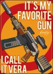 Firefly TV Series It's My Favorite Gun I Call It Vera Fridge Magnet Serenity NEW