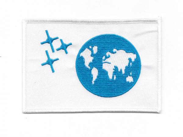 Space Above and Beyond TV Series Earth Flag Logo Embroidered Patch, NEW UNUSED