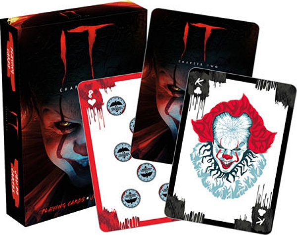It! The Movie Chapter 2 Illustrated Playing Cards NEW SEALED