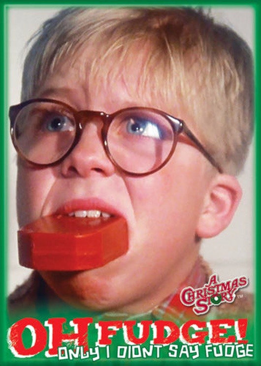 A Christmas Story Movie OH FUDGE! Photo Refrigerator Magnet New UNUSED picture